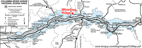 Columbia River Gorge National Scenic Area Map The Columbia Gorge Manifesto