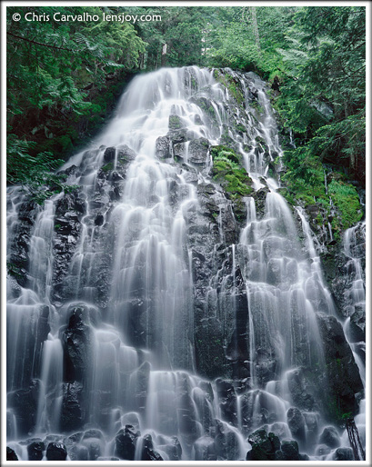 Ramona Falls -- Photo  Chris Carvalho/Lensjoy.com